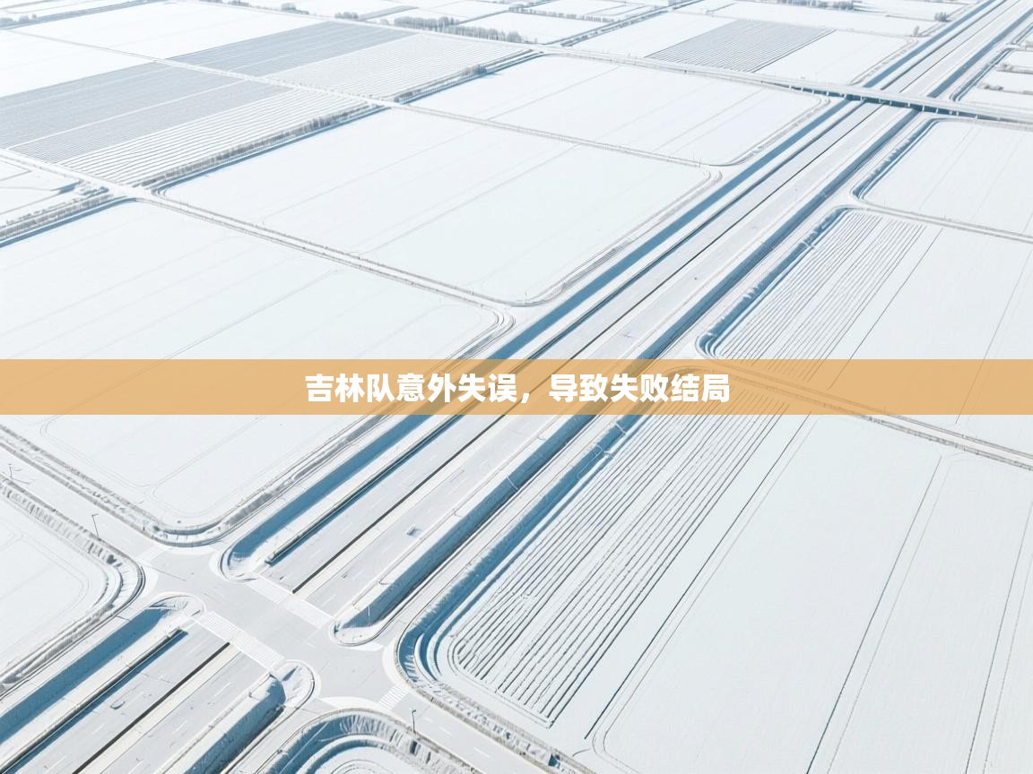 吉林队意外失误,导致失败结局